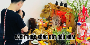 cách thức xông đất đầu năm